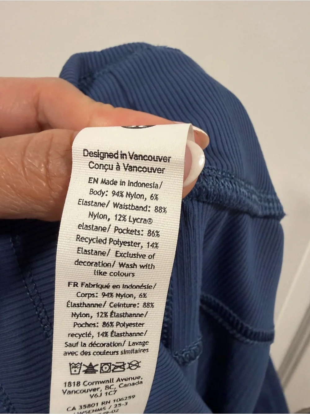 Lululemon Dance Studio Joggers Blue Size 12 - Picture 6 of 6